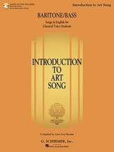 Introduction to Art Song Vocal Solo & Collections sheet music cover